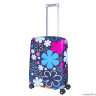 Чехол для чемодана с цветами Floxy S