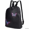 Рюкзак Orsoro DS-854 Фиолетовые бабочки