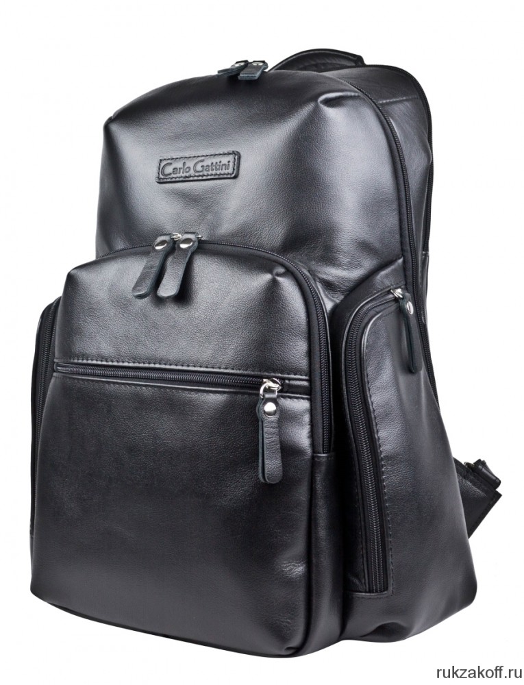 Кожаный рюкзак Carlo Gattini Bertario black