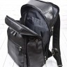 Кожаный рюкзак Bertario black (арт. 3102-01)