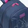 Рюкзак школьный Grizzly RG-163-10/1 (/1 темно-синий)