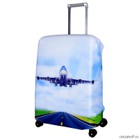Чехол для чемодана с самолетом Plane M
