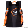 Школьный рюкзак Orange Bear V-54 Racing черный/оранжевый