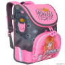 Рюкзак школьный Grizzly RA-981-3 Серый/Розовый
