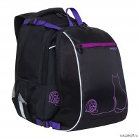 Рюкзак школьный с мешком GRIZZLY RG-269-1 черный