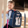 Рюкзак школьный Grizzly RAf-192-7 синий