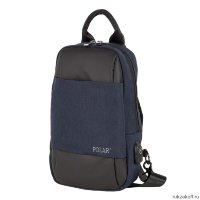 Однолямочный рюкзак Polar П0136 Синий