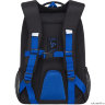 Рюкзак школьный Grizzly RB-156-1m черный - синий