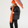 UFLR0005-6 Зонт жен. Fabretti, облегченный автомат, 3 сложения, эпонж оранжевый