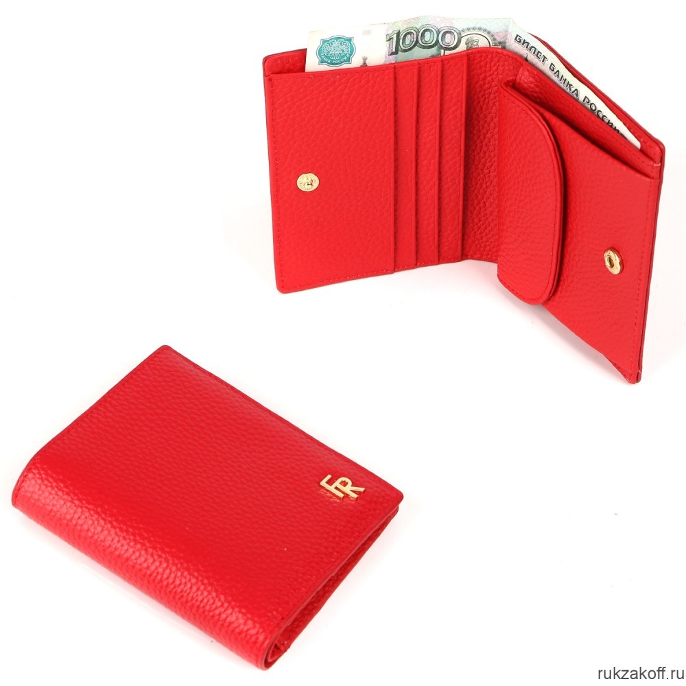 Женский кошелёк Fabretti Q42333D-4 красный