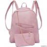 Рюкзак Orsoro розовый d-238