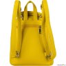 Кожаный рюкзак Monkking 0694-2 желтый