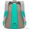Рюкзак школьный Grizzly RG-167-1 аметист - серый