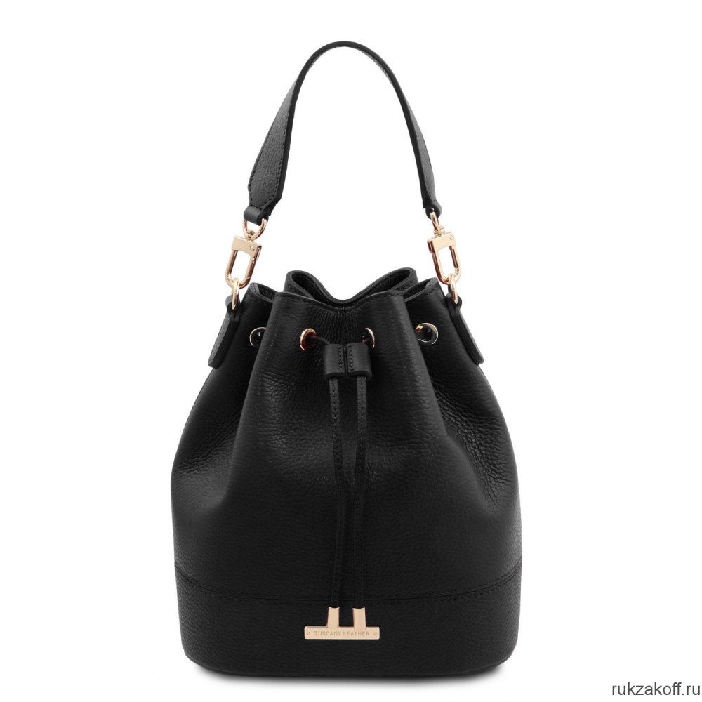 Женская сумка Tuscany Leather bucket Черный