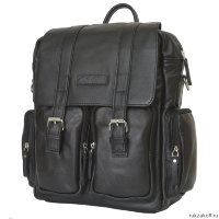 Кожаный рюкзак-сумка Carlo Gattini Fiorentino black