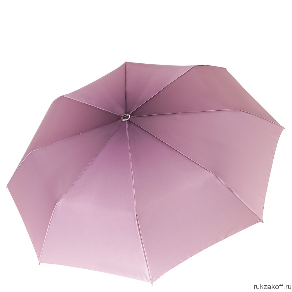 Женский зонт Fabretti S-19101-13 автомат, 3 сложения,сатин розовый