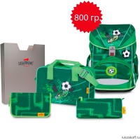 Ранец с наполнением DerDieDas ErgoFlex "Футбол на траве"