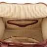 Дорожная сумка Tuscany Leather VOYAGER (большой размер с боковыми карманами) Темно-коричневый