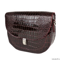 Кожаная женская сумка клатч Carlo Gattini Amendola burgundy 8003-09