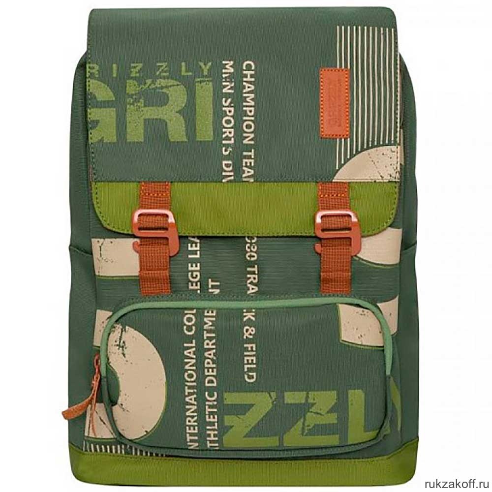 Рюкзак Grizzly RU-929-1 Хаки/оливковый