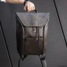 Функциональный рюкзак раскладушка BRIALDI Universe (Вселенная) relief brown