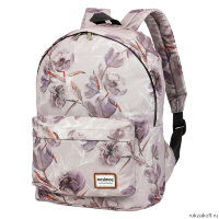 Рюкзак NOSIMOE 8302-01 Цветы-сер-акварель