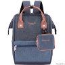 Рюкзак-сумка Himawari HW-H2268 Синий/Розовый