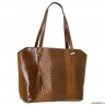 Женская сумка VG502 brown croco