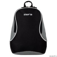 Рюкзак STAFF "Flash" Черно-серый