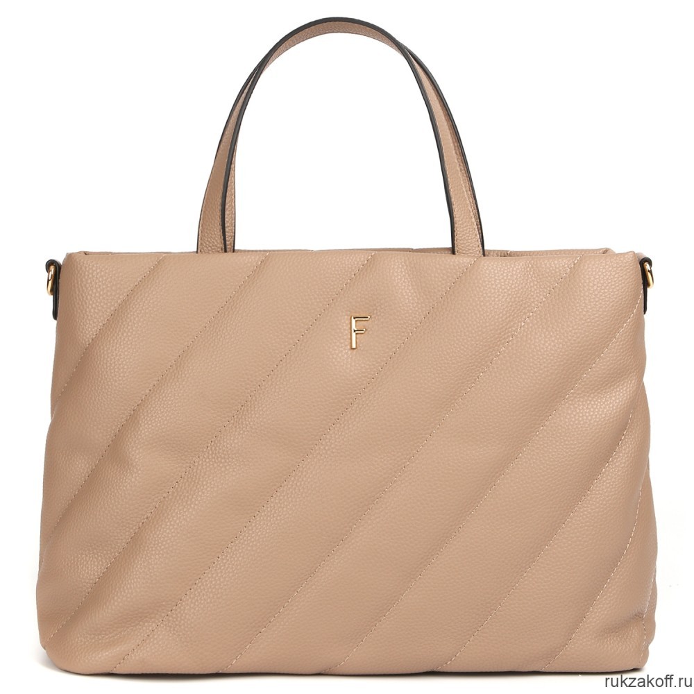Женская сумка Fabretti FR50013-190 темно-бежевый