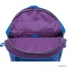 Женский кожаный рюкзак Orsoro d-236 синий