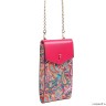 Женская сумка-кошелёк FABRETTI 20122501NPpaisley-74 малиновый