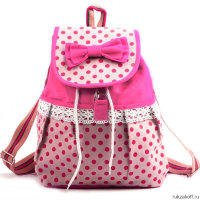 Рюкзак Lace Bow розовый