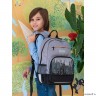 Рюкзак школьный GRIZZLY RB-255-1/1 (/1 серый - черный)