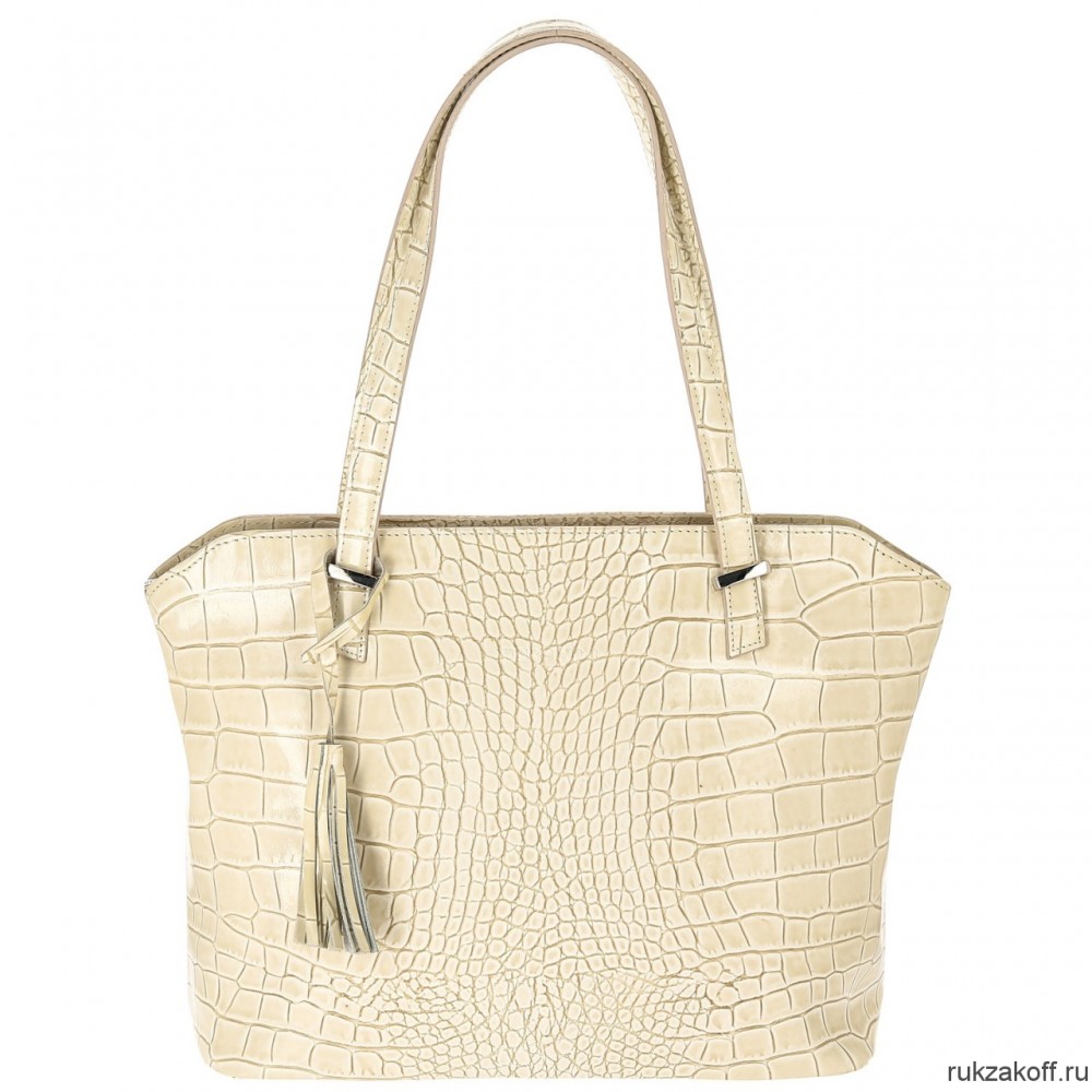 Женская сумка Versado B502 beige croco