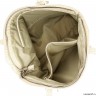 Женская сумка B502 beige croco