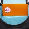 Рюкзак школьный с мешком GRIZZLY RAm-385-4/1 (/1 черный)