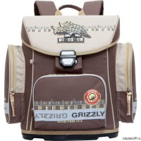 Школьный ранец Grizzly Dinosaur Brown Ra-675-2