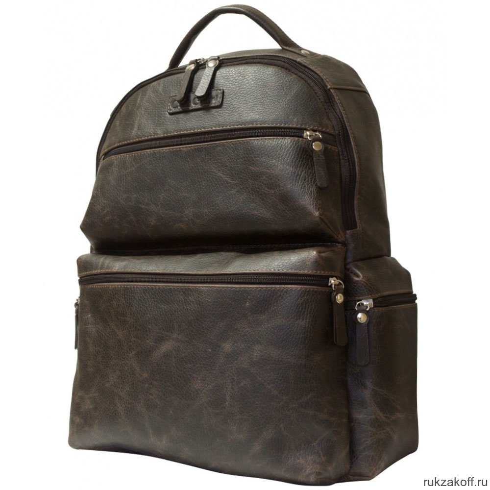 Кожаный рюкзак Carlo Gattini Faetano brown