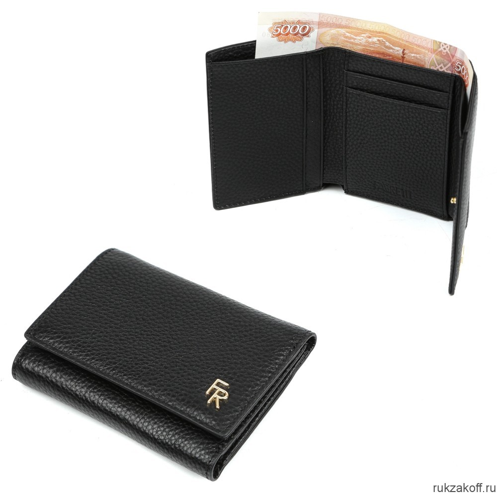 Женский кошелёк Fabretti Q015D-2 чёрный