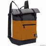 Рюкзак Grizzly RU-814-1 Черный/оранжевый