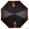 L-20260-12 Зонт жен. Fabretti, облегченный автомат, 3 сложения, сатин коричневый