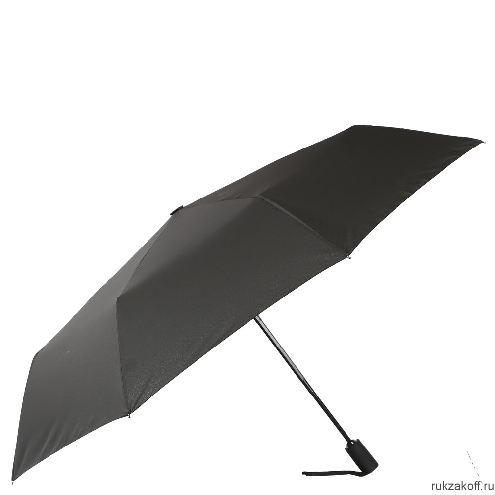Мужской зонт Fabretti UGS6001-2 автомат, 3 сложения, черный