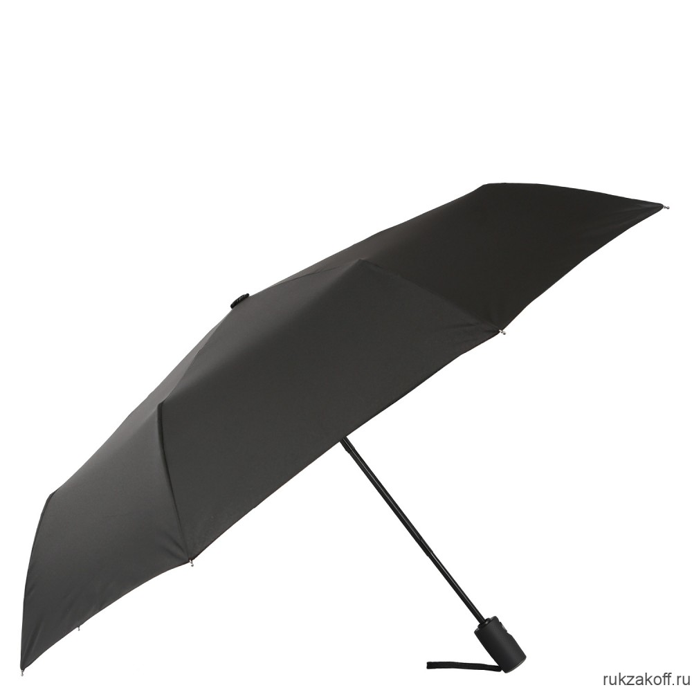 Мужской зонт Fabretti UGS1002-2 автомат, 3 сложения, черный